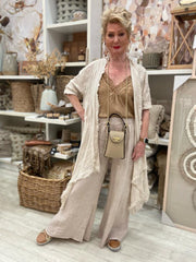 Sophia Linen Jacket