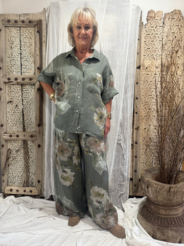 Freya Floral Pants
