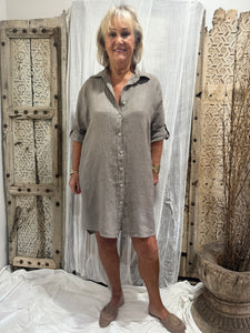 Lara Linen Dress