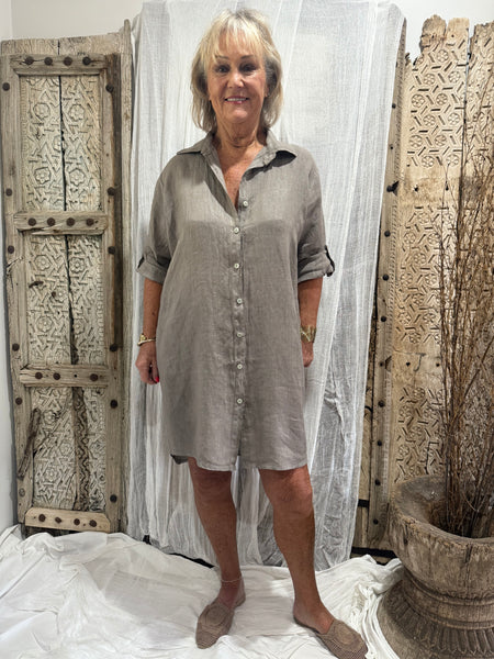 Lara Linen Dress