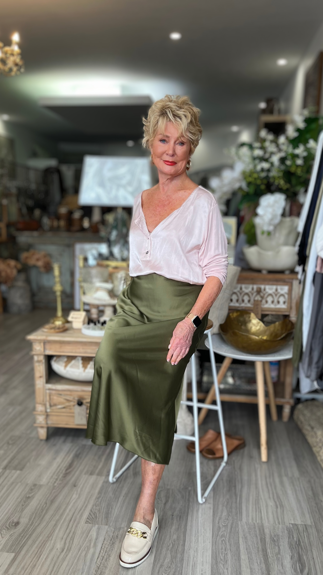 Posie Satin Shirt
