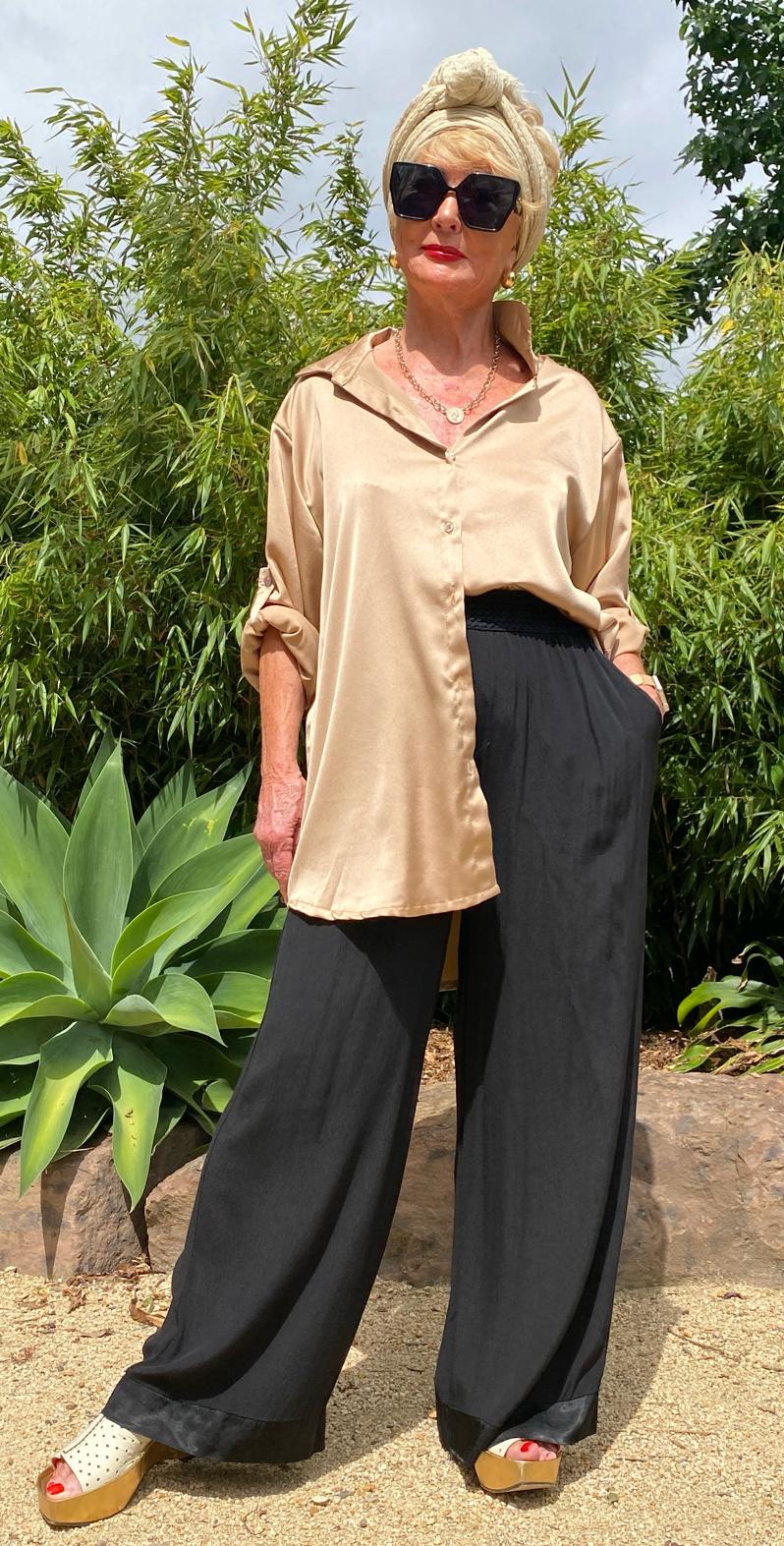 Serena Satin Pants