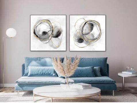 Circle wall art