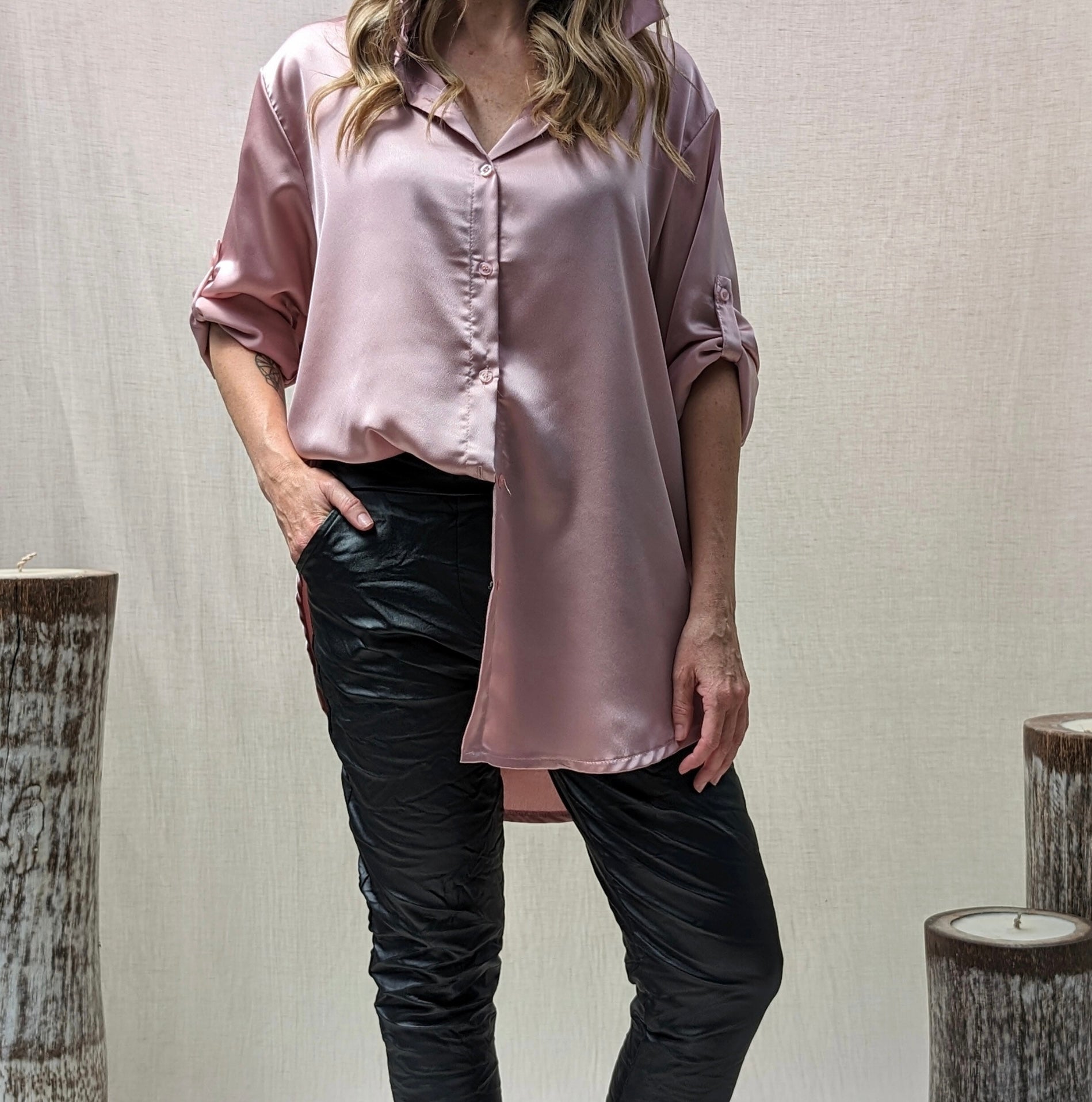 Serena Satin Shirt