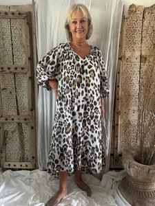 Mila Leopard Dress