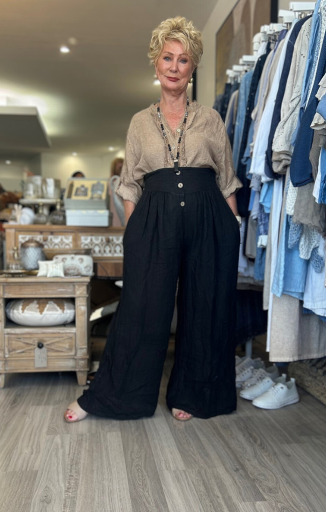 Linda Linen Top
