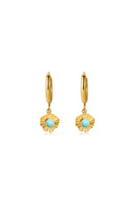 Turquoise & Gold earrings