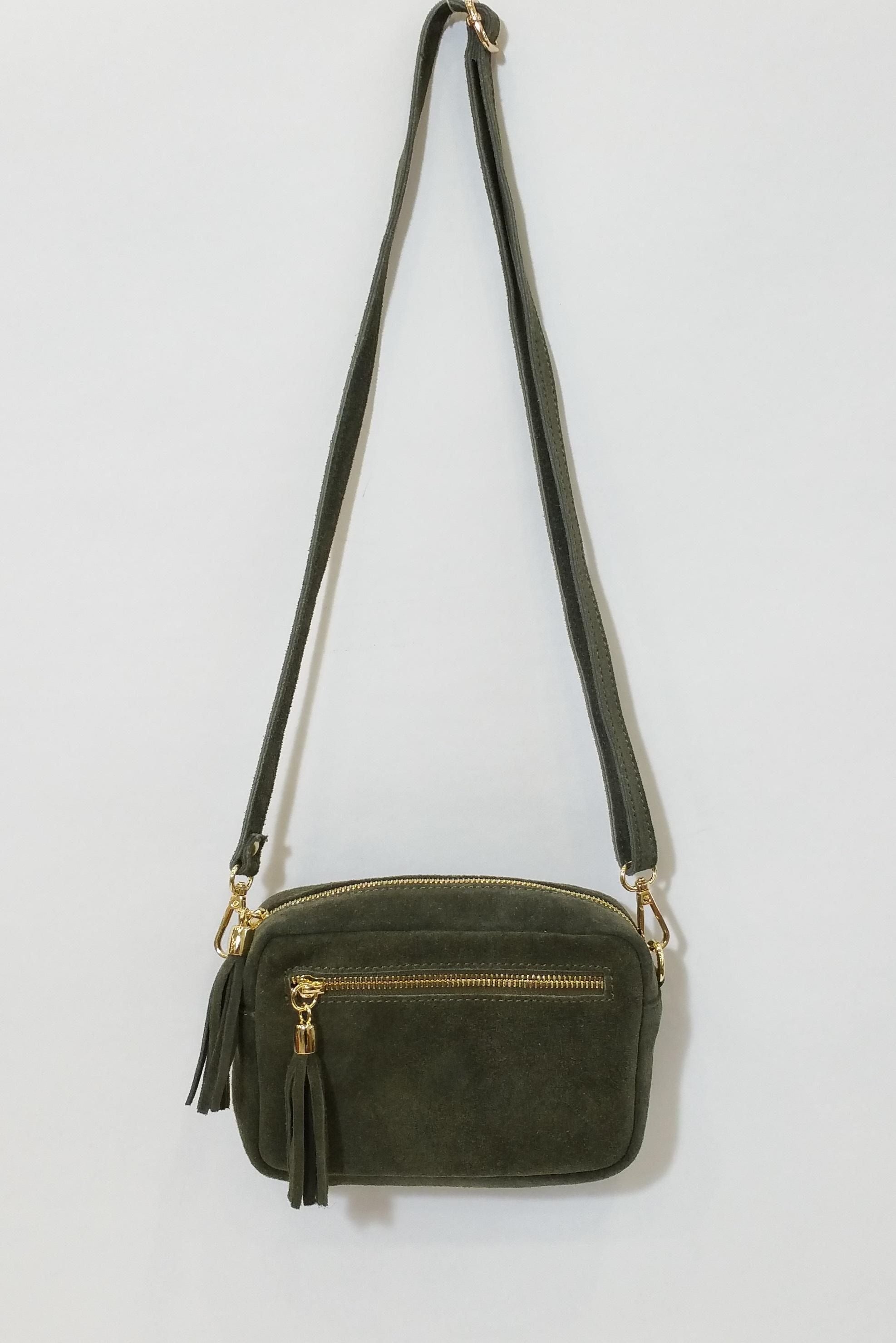 Khaki Tassle Bag