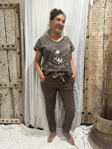 Amara Fine Knit stretch cord pants