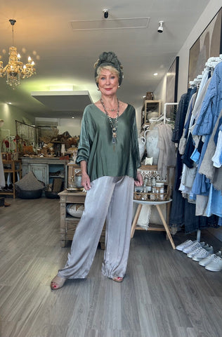 Ellie Satin Pants