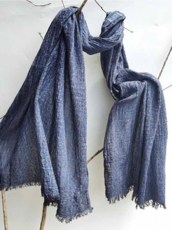 Scarf - Dark Denim Threads