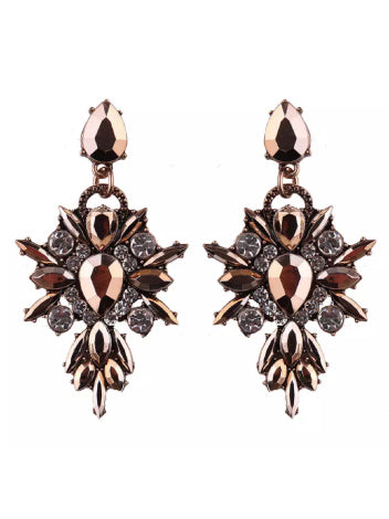 Jewellery - Earrings - Bronze Teardrop