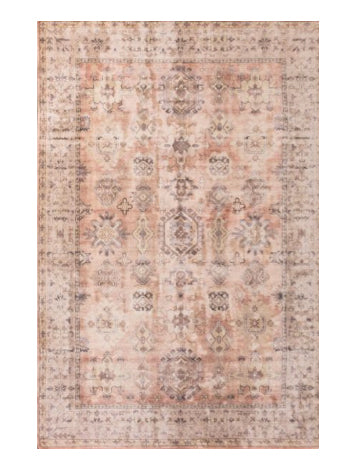 Rugs - Dusty Pink 71003 (CLICK & COLLECT ONLY)