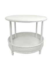 Furniture - White Round Coffee Table (CLICK & COLLECT ONLY)