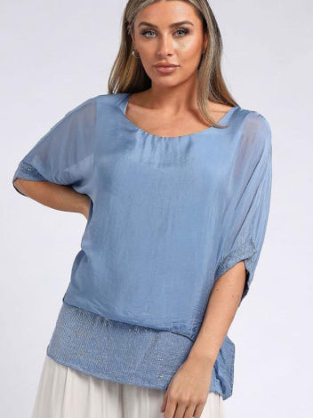 Twin Silk Top